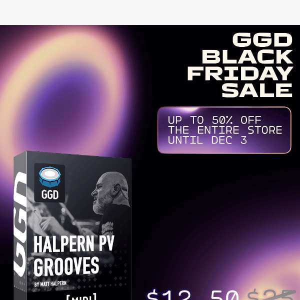 ⚡🥁Halpern PV Grooves is here! 🥁⚡