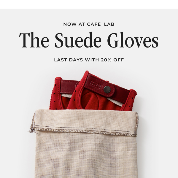 LAST CHANCE! The Suede Driving Gloves | Café Leather