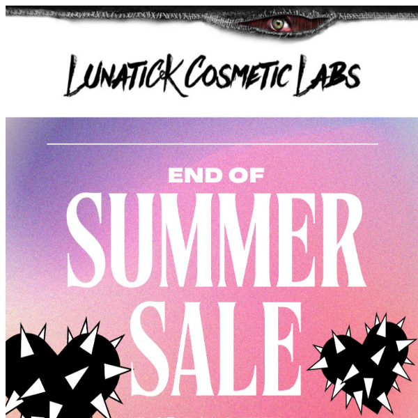 End of summer sale has begun! 25% off site wide