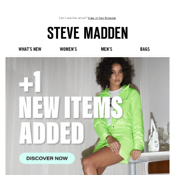 50 New Items Added 🔥 - Steve Madden Europe