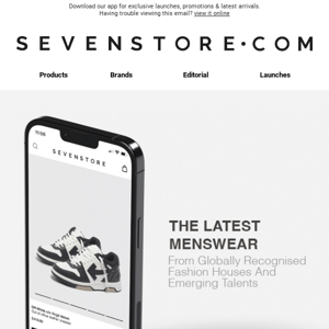 Introducing: the SEVENSTORE App