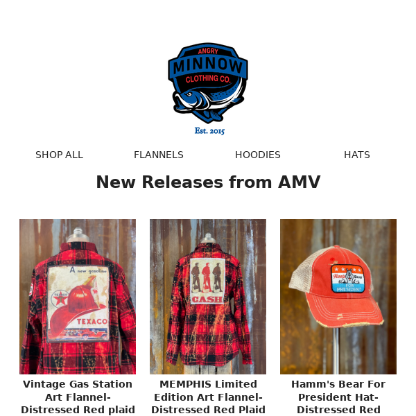 New Drops and Restocks from Angry Minnow!