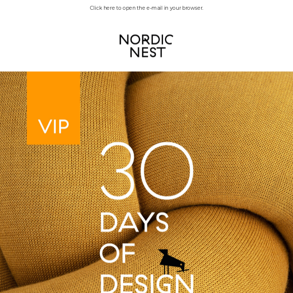 VIP Offer | 30 days of design