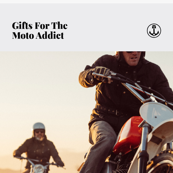 Gifts For The Two-Wheeling, Back-Road Ripping, Gasoline Guzzling, Moto-Addicts