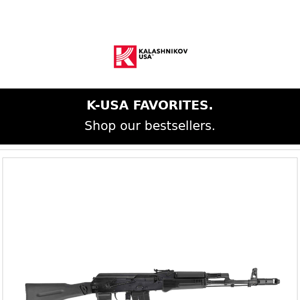 K-USA Favorites. Shop our bestsellers.