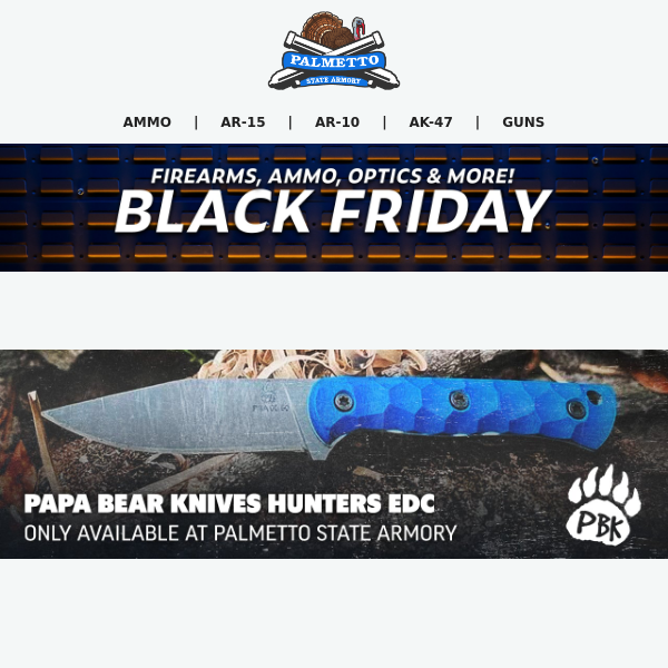 PSA Black Friday Sale Is Just Getting Started! | PSA Dagger ECC 9mm Pistol $249.99!