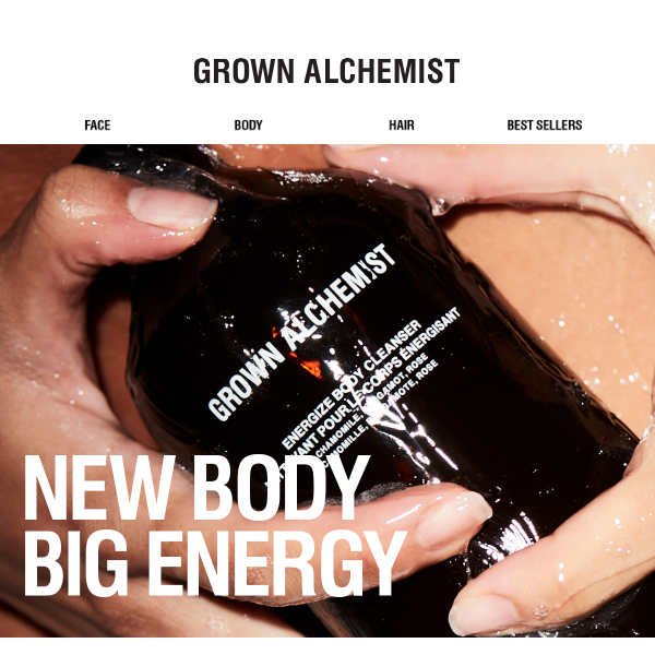 NEW Energize Body Cleanser for Every Body