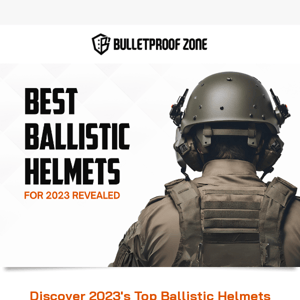 Top 5 Best Ballistic Helmets you should check out right now.