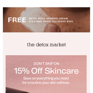 DON’T MISS OUT THIS TIME: The Skincare Sale⏳
