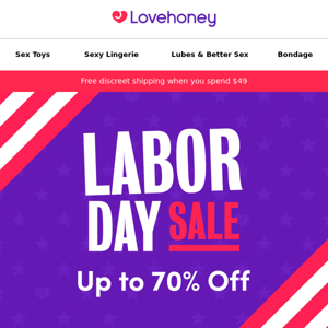 Labor Day Sale is HERE | Up to 70% off 🚨