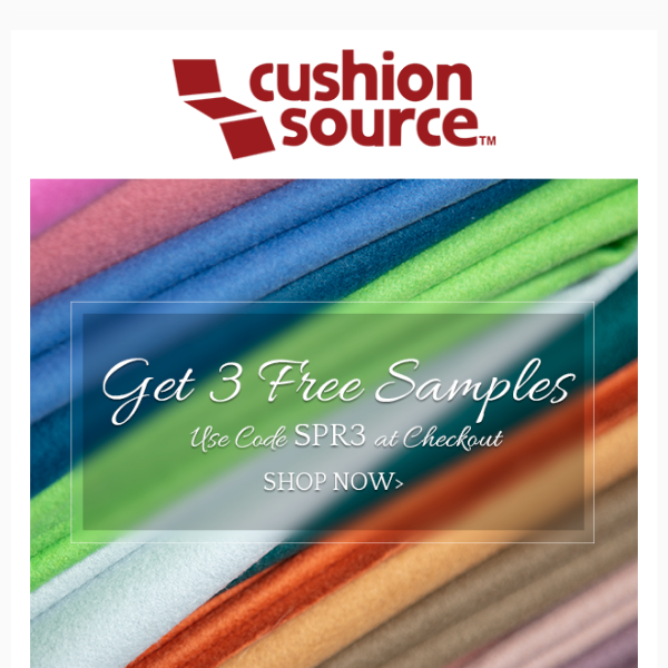🌺Get 3 Free Fabric Samples!