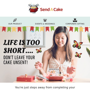 Your Cake Awaits! 🎂