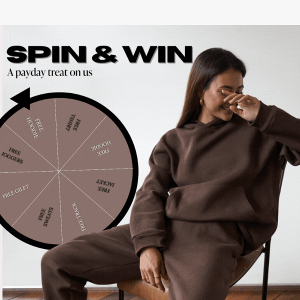 SPIN & WIN Ends Midnight!