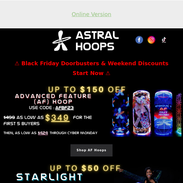 Up to $150 Off! 🔥 Doorbuster Deals Start NOW! 💰