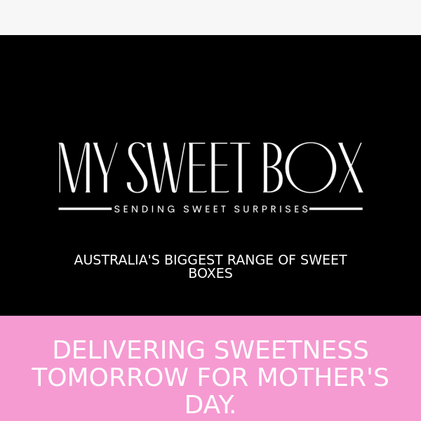 Orders Closing at 1pm today for Mother's Day!