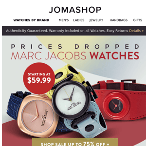 DEAL ALERT 🚨 MARC JACOBS WATCH $59.99