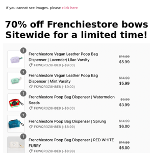 60% off Frenchiestore Poop Bags for a limited time!