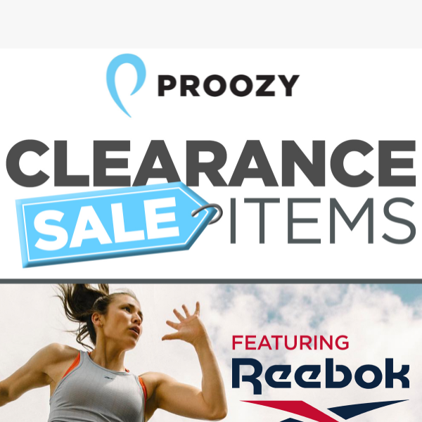 Reebok Clearance Sale - Hurry, limited quantities available! 🚨