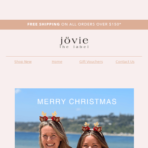 Merry Christmas Love Jovie The Label 🎄😀