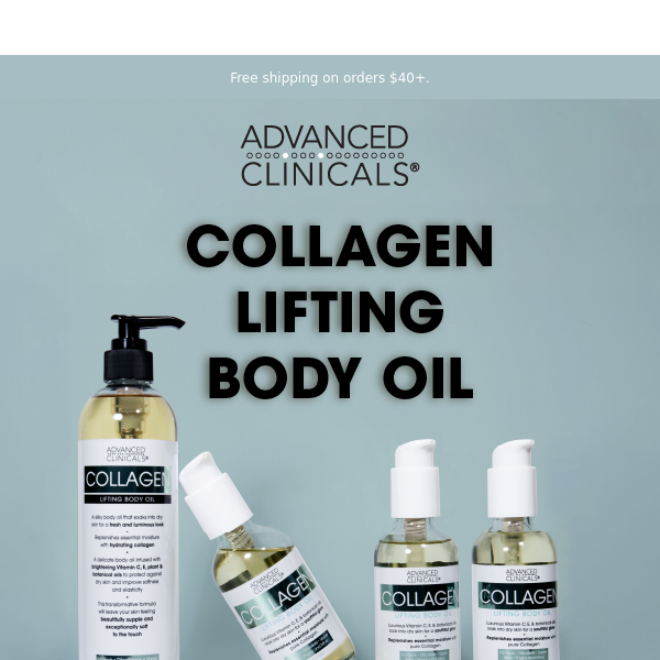 Youthful Glow & Radiant Skin with Collagen Lifting Oil