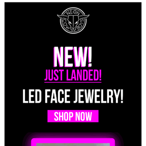 🟣 NEW! LED Jewelry Just Dropped! Get Yours Today!
