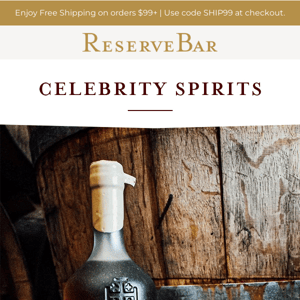 NEW! Must-See Celebrity Spirits