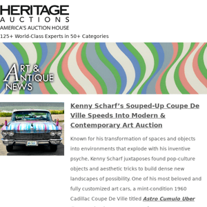 Heritage Auctions Art and Antique News