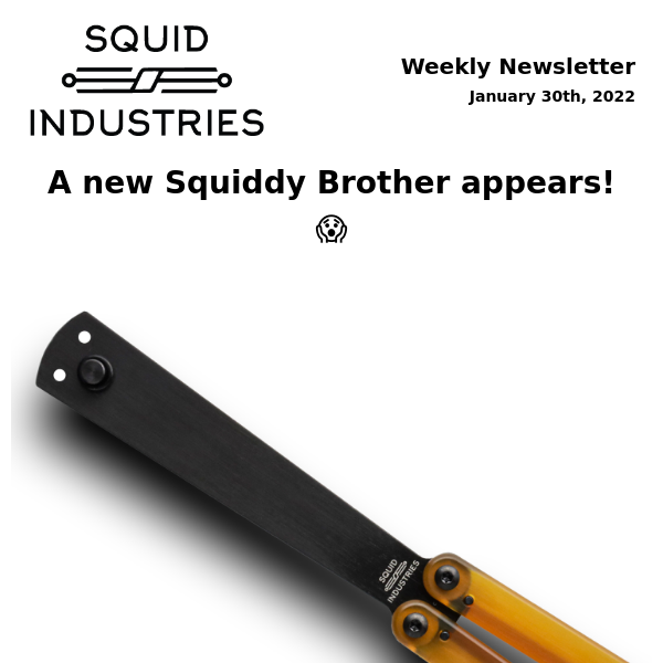 A new Squiddy brother is here! 💛