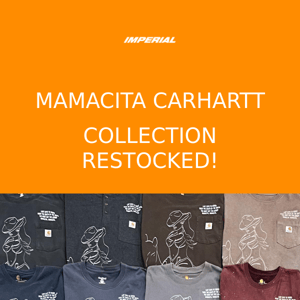 MAMACITA CARHARTT TEES RESTOCKED! 🔥