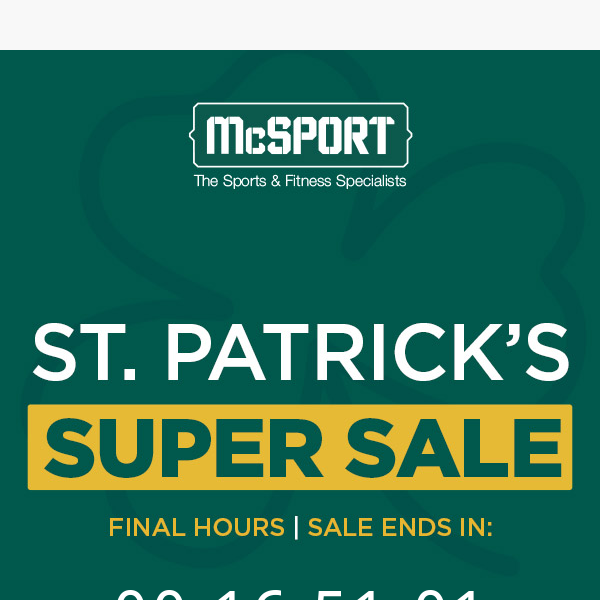 Final Hours of the Super Sale