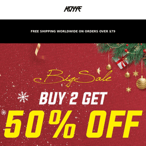 Year-end Clearance!Buy 2 Get 50% OFF>>