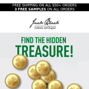 Find the treasure, and it’s yours!