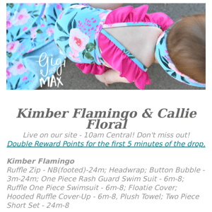 Kimber Flamingo & Callie Floral 🦩🌺