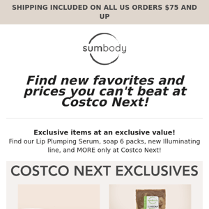 Exclusive savings 💸 only at Costco Next!