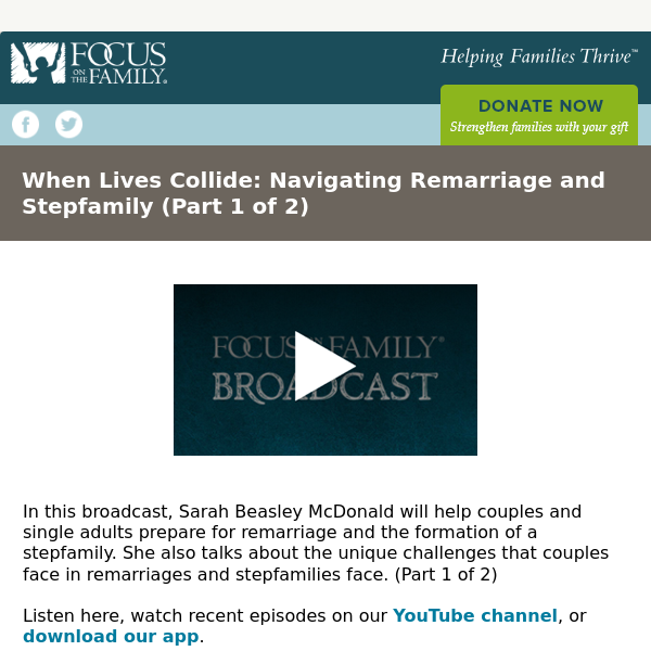 When Lives Collide: Navigating Remarriage and Stepfamily