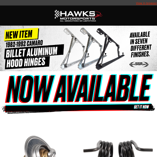 See What's New At Hawks Motorsports - June 2
