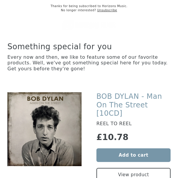 LIMITED OFFER! BOB DYLAN 10 CD SET FOR £10!