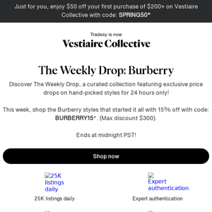 The Weekly Drop: Burberry