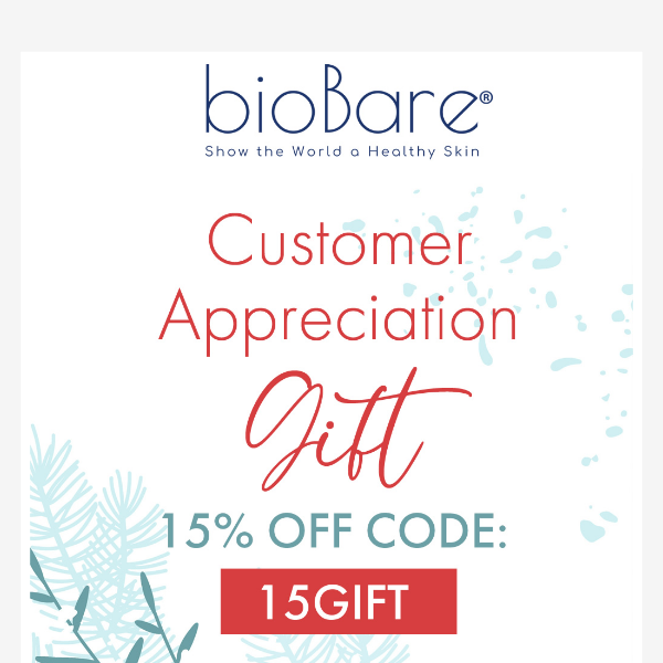 ❣️ We Appreciate You - Here's 15% off your order ❣️