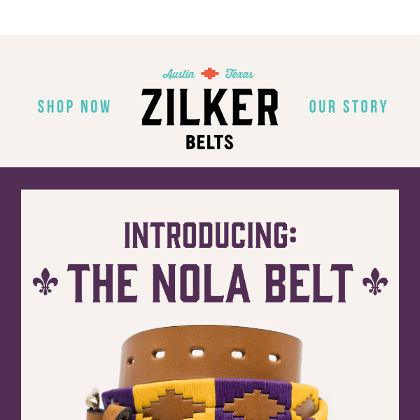 NEW: The NOLA Belt