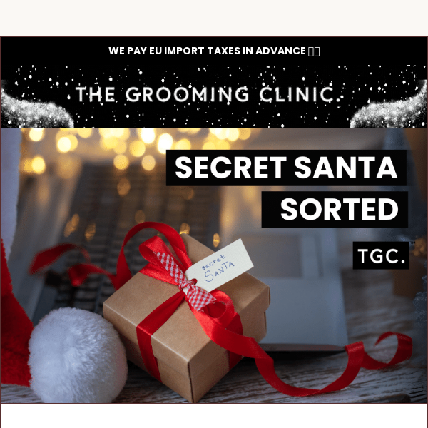 Secret Santa – Sorted! 🎅