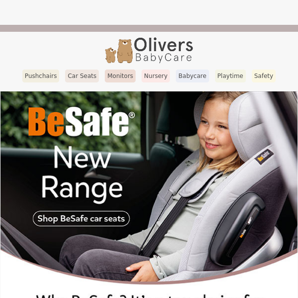 Feel Safer On The Road With BeSafe Car Seats