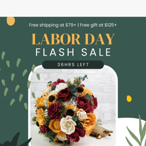 ⚡️Up To 90% Sola Flowers During Our Labor Day Flash Sale!