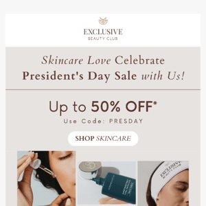 ⚡ Presidents' Day Sale! Up to 50% OFF ⚡