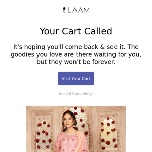 LAAM Your Cart is Selling Out FAST ❗