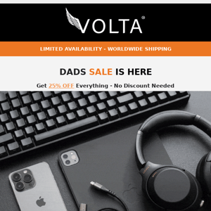 Dads sale is here... Get 25% off Today 👨‍⚕️