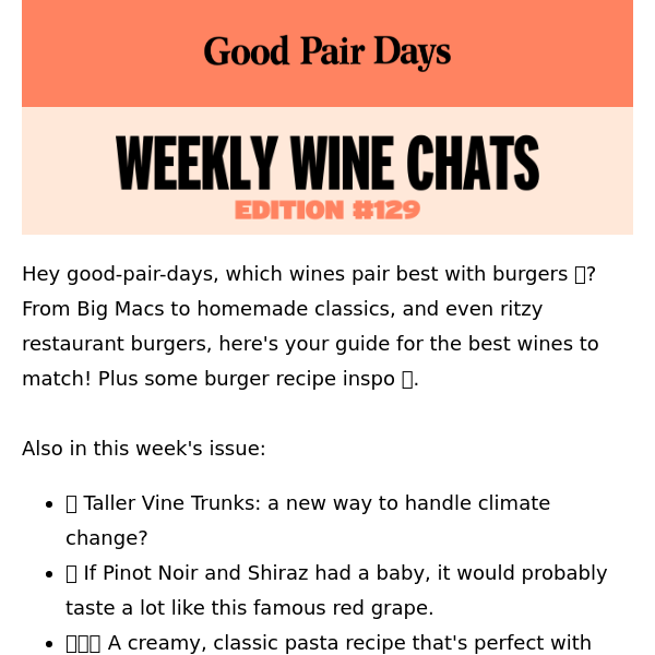 Weekly Wine Chats #129⛱