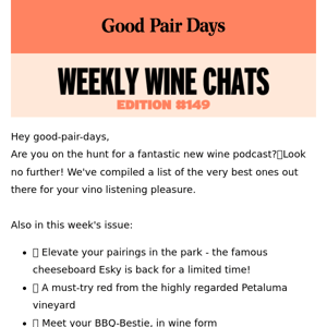 Weekly Wine Chats #149⛱