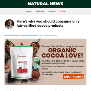 Here's why you should consume only lab-verified cocoa products