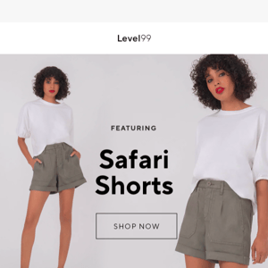 Now Featuring: Marsh Safari Shorts 🦒